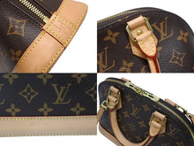 画像をギャラリービューアに読み込む, LOUIS VUITTON ルイヴィトン モノグラム アルマBB ハンドバッグ M53152 ショルダー 2WAY PVC ゴールド金具 美品 中古 4b009066