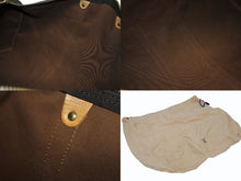 画像をギャラリービューアに読み込む, LOUIS VUITTON ルイヴィトン キーポル バンドリエール55 ボストンバッグ M41414 モノグラム ブラウン 美品 中古 4b009068