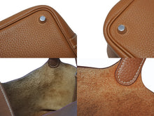 画像をギャラリービューアに読み込む, 極美品 HERMES エルメス ハンドバッグ ピコタンロックPM ゴールド トリヨンクレマンス シルバー金具 Y刻印 中古4b009070