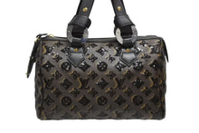 画像をギャラリービューアに読み込む, 極美品 LOUIS VUITTON ルイヴィトン スピーディ30 ハンドバッグ モノグラム エクリプス スパンコール M40243 中古 4b009073