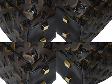 画像をギャラリービューアに読み込む, 極美品 LOUIS VUITTON ルイヴィトン スピーディ30 ハンドバッグ モノグラム エクリプス スパンコール M40243 中古 4b009073