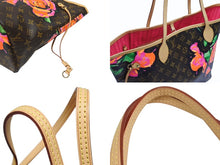 画像をギャラリービューアに読み込む, 極美品 LOUIS VUITTON ルイヴィトン トートバッグ モノグラム M40156 ネヴァーフルMM 廃盤 ブラウン PVCコーティングキャンバス中古 4b009082