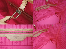 画像をギャラリービューアに読み込む, 極美品 LOUIS VUITTON ルイヴィトン トートバッグ モノグラム M40156 ネヴァーフルMM 廃盤 ブラウン PVCコーティングキャンバス中古 4b009082