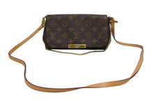 画像をギャラリービューアに読み込む, LOUIS VUITTON ルイヴィトン モノグラム フェイボリットPM ショルダーバッグ M40717 ブラウン ゴールド金具 美品 中古 4b009085