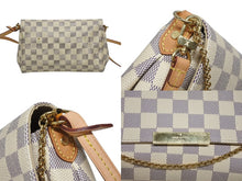 画像をギャラリービューアに読み込む, 極美品 LOUIS VUITTON ルイヴィトン ショルダーバッグ ダミエアズール フェイボリットMM ダミエキャンバス N41275 中古 4b009086