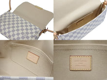 画像をギャラリービューアに読み込む, 極美品 LOUIS VUITTON ルイヴィトン ショルダーバッグ ダミエアズール フェイボリットMM ダミエキャンバス N41275 中古 4b009086