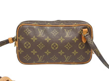 画像をギャラリービューアに読み込む, LOUIS VUITTON ルイヴィトン ポシェット マルリー バンドリエール ショルダーバッグ M51828 モノグラム ブラウン 美品 中古 4b009088