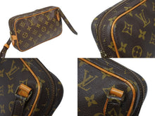 画像をギャラリービューアに読み込む, LOUIS VUITTON ルイヴィトン ポシェット マルリー バンドリエール ショルダーバッグ M51828 モノグラム ブラウン 美品 中古 4b009088