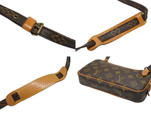 画像をギャラリービューアに読み込む, LOUIS VUITTON ルイヴィトン ポシェット マルリー バンドリエール ショルダーバッグ M51828 モノグラム ブラウン 美品 中古 4b009088