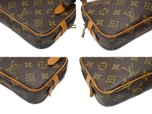 画像をギャラリービューアに読み込む, LOUIS VUITTON ルイヴィトン ポシェット マルリー バンドリエール ショルダーバッグ M51828 モノグラム ブラウン 美品 中古 4b009088