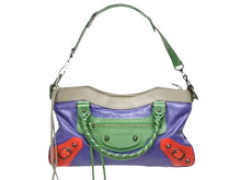 画像をギャラリービューアに読み込む, 極美品 BALENCIAGA バレンシアガ ザ ファースト 2WAYバッグ ハンドバッグ ショルダーバッグ 103208 レザー マルチカラー 中古 4b009089