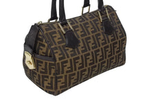 画像をギャラリービューアに読み込む, FENDI フェンディ ALWAYS SHOPPER オールウェイズ ショッパー ハンドバッグ 8BH173 ズッカ ブラウン ゴールド金具 美品 中古 4b009091