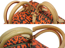 画像をギャラリービューアに読み込む, 極美品 LOUIS VUITTON ルイヴィトン スティーブン スプラウス モノグラム グラフィティ スピーディ30 ハンドバッグ M93705 オランジュ 中古 4b009092