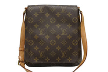 画像をギャラリービューアに読み込む, 極美品 LOUIS VUITTON ルイヴィトン モノグラム ミュゼットサルサ ショルダーバッグ M51387 ブラウン PVC ヌメ革 中古 4b009093