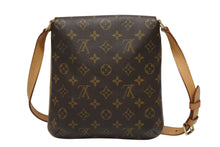 画像をギャラリービューアに読み込む, 極美品 LOUIS VUITTON ルイヴィトン モノグラム ミュゼットサルサ ショルダーバッグ M51387 ブラウン PVC ヌメ革 中古 4b009093