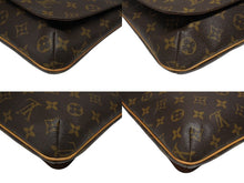 画像をギャラリービューアに読み込む, 極美品 LOUIS VUITTON ルイヴィトン モノグラム ミュゼットサルサ ショルダーバッグ M51387 ブラウン PVC ヌメ革 中古 4b009093