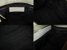 画像をギャラリービューアに読み込む, BALENCIAGA バレンシアガ THE CITY ザ シティ 2WAYバッグ 115748 レザー アイボリー ゴールド金具 美品 美品 中古 4b009099