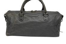 画像をギャラリービューアに読み込む, BALENCIAGA バレンシアガ THE TWIGGY ザ ツィギー 2WAYバッグ 128523 レザー グレー ガンメタ金具 美品 中古 4b009100