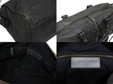 画像をギャラリービューアに読み込む, BALENCIAGA バレンシアガ THE TWIGGY ザ ツィギー 2WAYバッグ 128523 レザー グレー ガンメタ金具 美品 中古 4b009100