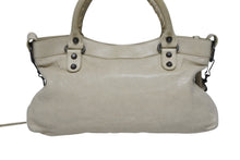 画像をギャラリービューアに読み込む, BALENCIAGA バレンシアガ ザ ファースト 2WAY ショルダーバッグ 103208 アイボリー レザー ハンドバッグ 美品 中古 4b009102