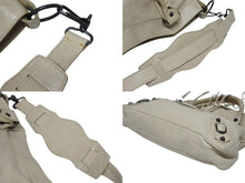 画像をギャラリービューアに読み込む, BALENCIAGA バレンシアガ ザ ファースト 2WAY ショルダーバッグ 103208 アイボリー レザー ハンドバッグ 美品 中古 4b009102