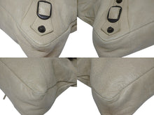 画像をギャラリービューアに読み込む, BALENCIAGA バレンシアガ ザ ファースト 2WAY ショルダーバッグ 103208 アイボリー レザー ハンドバッグ 美品 中古 4b009102