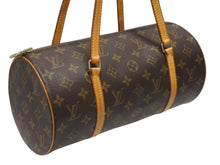 画像をギャラリービューアに読み込む, LOUIS VUITTON ルイヴィトン パピヨン30 ハンドバッグ M51385 筒型 モノグラムキャンバス ブラウン 美品 中古 4b009105