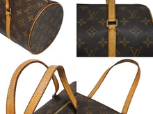 画像をギャラリービューアに読み込む, LOUIS VUITTON ルイヴィトン パピヨン30 ハンドバッグ M51385 筒型 モノグラムキャンバス ブラウン 美品 中古 4b009105