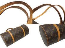画像をギャラリービューアに読み込む, LOUIS VUITTON ルイヴィトン パピヨン30 ハンドバッグ M51385 筒型 モノグラムキャンバス ブラウン 美品 中古 4b009105