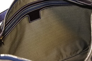 FENDI フェンディ マンマバケット ハンドバッグ 26425 ズッカ柄 ブラウン レザー キャンバス ゴールド金具 美品 中古 4b009109