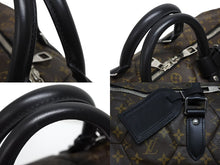 画像をギャラリービューアに読み込む, 極美品 LOUIS VUITTON ルイヴィトン 09AW キーポル バンドリエール45 ボストンバッグ M56713 モノグラム マカサー ヘキサゴン 中古 4b009120