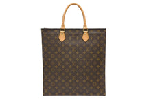 画像をギャラリービューアに読み込む, 極美品 LOUIS VUITTON ルイヴィトン トートバッグ サックプラ M51140 モノグラム ブラウン ベージュ 中古 4b009125