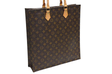 画像をギャラリービューアに読み込む, 極美品 LOUIS VUITTON ルイヴィトン トートバッグ サックプラ M51140 モノグラム ブラウン ベージュ 中古 4b009125