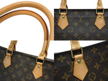 画像をギャラリービューアに読み込む, 極美品 LOUIS VUITTON ルイヴィトン トートバッグ サックプラ M51140 モノグラム ブラウン ベージュ 中古 4b009125
