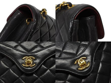 画像をギャラリービューアに読み込む, 極美品 CHANEL シャネル マトラッセ21 Sフラップ Sチェーンショルダーバッグ 2番台 ココマーク ラムスキン ブラック ゴールド金具 中古 4b009129