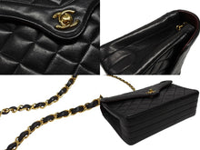 画像をギャラリービューアに読み込む, 極美品 CHANEL シャネル マトラッセ21 Sフラップ Sチェーンショルダーバッグ 2番台 ココマーク ラムスキン ブラック ゴールド金具 中古 4b009129