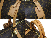 画像をギャラリービューアに読み込む, 極美品 LOUIS VUITTON ルイヴィトン キーポル50 ボストンバッグ M41426 モノグラム PVC レザー ゴールド金具 中古 4b009134