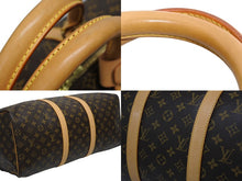 画像をギャラリービューアに読み込む, 極美品 LOUIS VUITTON ルイヴィトン キーポル50 ボストンバッグ M41426 モノグラム PVC レザー ゴールド金具 中古 4b009134