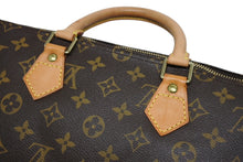 画像をギャラリービューアに読み込む, LOUIS VUITTON ルイヴィトン ハンドバッグ スピーディ35 M41524 PVCコーティングキャンバス レザー ブラウン ゴールド金具 美品 中古 4b009135