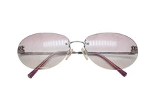 画像をギャラリービューアに読み込む, CHANEL シャネル リムレス サングラス アイウェア 4013 c.124/58 サイズ59□16 130 ココマーク ピンク 美品 中古 4b009147