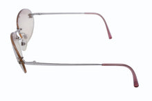 画像をギャラリービューアに読み込む, CHANEL シャネル リムレス サングラス 4013 c.124/58 サイズ59□16 130 ココマーク ピンク シルバー 美品 中古 4b009152