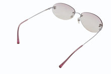 画像をギャラリービューアに読み込む, CHANEL シャネル リムレス サングラス 4013 c.124/58 サイズ59□16 130 ココマーク ピンク シルバー 美品 中古 4b009152