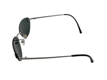 画像をギャラリービューアに読み込む, 極美品 CHANEL シャネル リムレス サングラス 4003 c.103/71 サイズ53□19 130 ココマーク シルバー グリーン 中古 4b009155