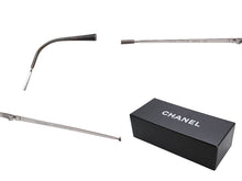 画像をギャラリービューアに読み込む, 極美品 CHANEL シャネル リムレス サングラス アイウェア 4013 c.124/55 サイズ59□16 130 ココマーク グレー シルバー 中古 4b009156