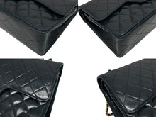 画像をギャラリービューアに読み込む, CHANEL シャネル マトラッセ25 Wフラップ Wチェーンショルダーバッグ 1番台 ココマーク ラムスキン ゴールド金具 美品 中古 4b009159