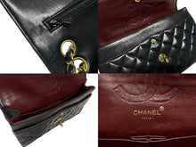 画像をギャラリービューアに読み込む, CHANEL シャネル マトラッセ25 Wフラップ Wチェーンショルダーバッグ 1番台 ココマーク ラムスキン ゴールド金具 美品 中古 4b009159