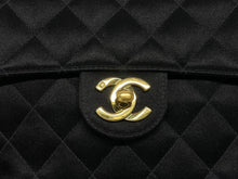 画像をギャラリービューアに読み込む, 極美品 CHANEL シャネル ミニマトラッセ チェーンショルダーバッグ ココマーク 3番台 サテン ブラック ゴールド金具 中古 4b009160