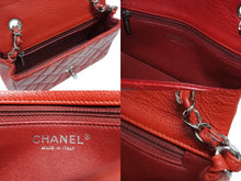 画像をギャラリービューアに読み込む, 極美品 CHANEL シャネル ミニマトラッセ20 Sフラップ Sチェーンショルダーバッグ 17番台 ココマーク キャビアスキン レッド 中古 4b009162