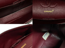 画像をギャラリービューアに読み込む, CHANEL シャネル マトラッセ25 Wフラップ Wチェーンショルダーバッグ 2番台 ラムスキン ココマーク ブラック ゴールド金具 美品 中古 4b009166