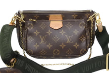 画像をギャラリービューアに読み込む, LOUIS VUITTON ルイヴィトン モノグラム ミュルティポシェット アクセソワール カーキ ショルダーバッグ M44813 美品 中古 4b009168